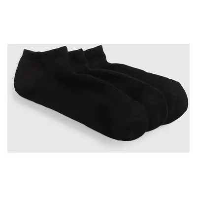 Ponožky GAP Ankle Socks 3-Pack True Black