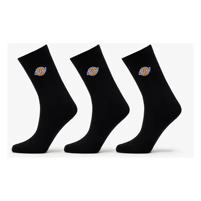 Ponožky Dickies Valley Grove Socks 3-Pack Black