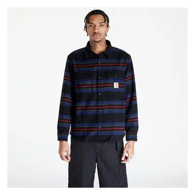 Bunda Carhartt WIP Oregon Shirt Jac UNISEX Starco Stripe/ Black