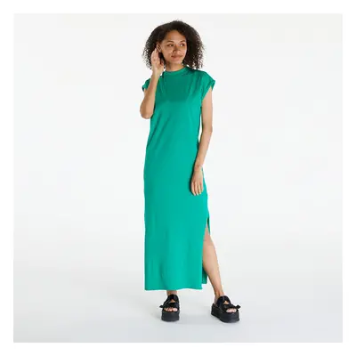 Šaty Urban Classics Ladies Long Extended Shoulder Dress Ferngreen