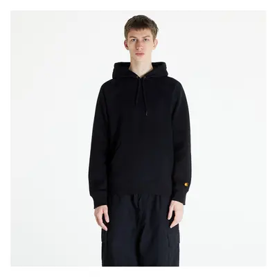 Mikina Carhartt WIP Hooded Chase Sweat UNISEX Black/ Gold