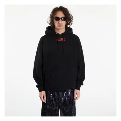 Mikina PLEASURES Vertical Hoodie Black