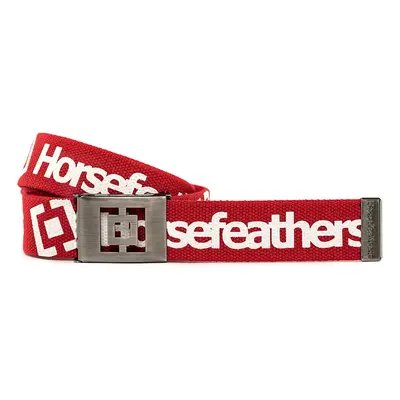 Pásek Horsefeathers Idol Belt Red