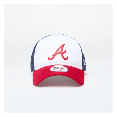 Kšiltovka New Era Atlanta Braves 9Forty Trucker Scarlet/ Navy