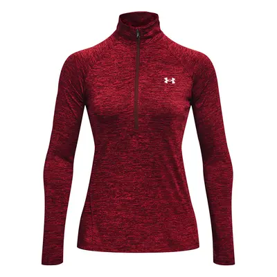 Mikina Under Armour Tech 1/2 Zip - Twist Chestnut Red