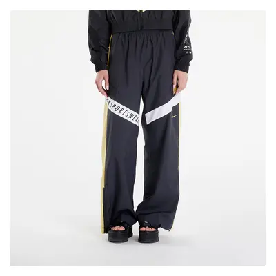 Kalhoty Nike Sportswear Women's High-Waisted Pants Dk Smoke Grey/ Saturn Gold/ White