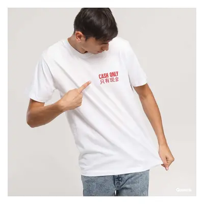 Tričko Urban Classics Cash Only Tee White