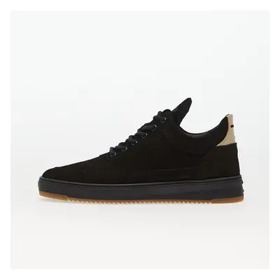 Tenisky Filling Pieces Low Top Ripple Suede Black EUR