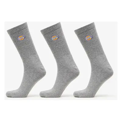 Ponožky Dickies Valley Grove Sock 3-Pack Grey Melange