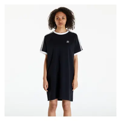 Šaty adidas Stripes Raglan Dress Black