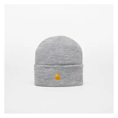 Čepice Carhartt WIP Chase Beanie Grey Heather/ Gold