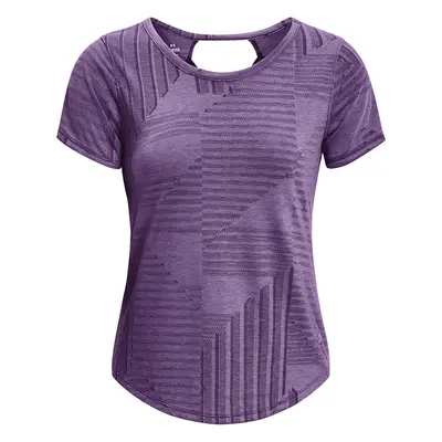 Tričko Under Armour Streaker Deco Diamond Ss Purple