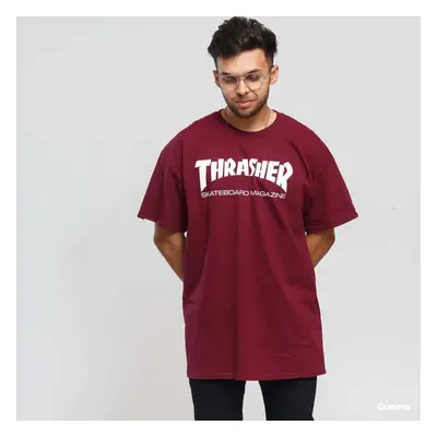 Tričko Thrasher Skate Mag T-Shirt Maroon