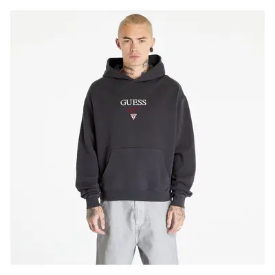 Mikina GUESS Baker Logo Hoodie Jet Black Multi