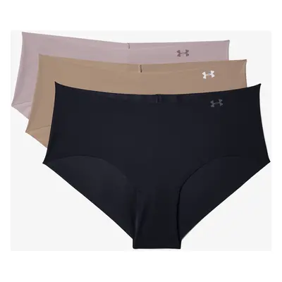 Kalhotky Under Armour Pure Stretch Hipster 3-Pack Black