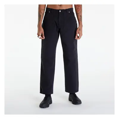 Džíny PLEASURES Impact Double Knee Pants Black