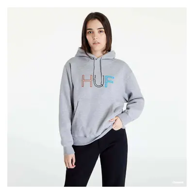 Mikina HUF Hd Logo P/O Hoodie Grey Heather