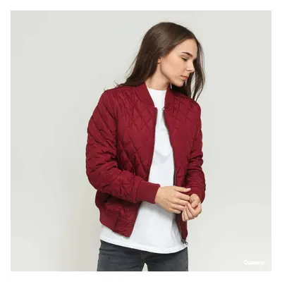 Bunda Urban Classics Ladies Diamond Quilt Nylon Jacket Wine