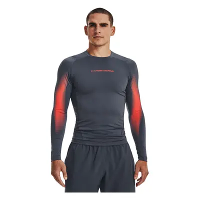 Tričko Under Armour Hg Armour Novelty Ls Downpour Gray