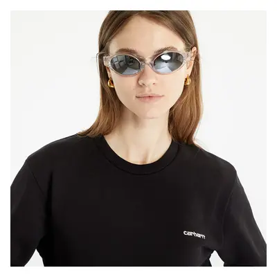 Mikina Carhartt WIP Script Embroidery Sweatshirt UNISEX Black/ White