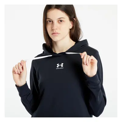 Mikina Under Armour Rival Terry Hoodie Black/ White