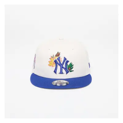 Kšiltovka New Era New York Yankees 9FIFTY MLB Floral Snapback Cap Ivory/ Majestic Blue