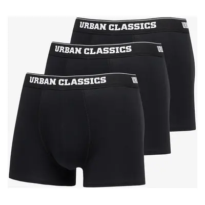 Boxerky Urban Classics Organic Boxer Shorts 3-Pack Black/ Black/ Black