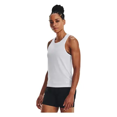 Tílko Under Armour Seamless Stride Singlet White