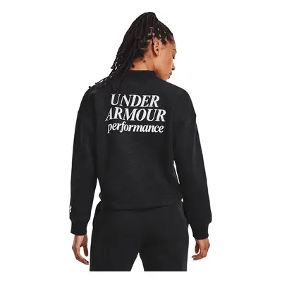 Mikina Under Armour Essential Script Crew Black