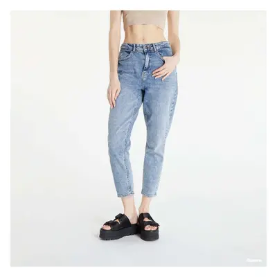 Džíny Noisy May NMKATY High Waisted Mom Jeans Blue