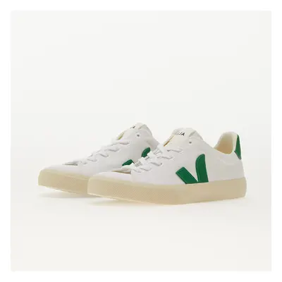 Tenisky Veja Campo Canvas White/ Emeraude EUR