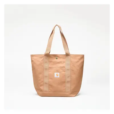 Taška Carhartt WIP Canvas Tote Bag Hamilton Brown Rinsed