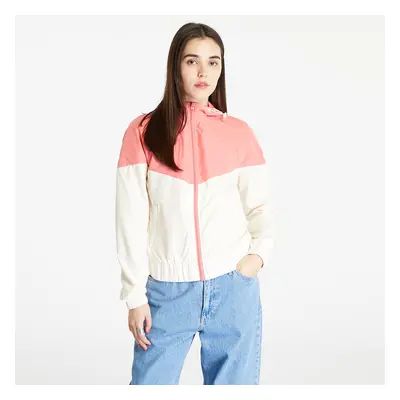 Bunda Urban Classics Ladies Arrow Windbreaker Palepink/ Whitesand