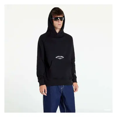 Mikina Sixth June Curved Logo Hoodie Black