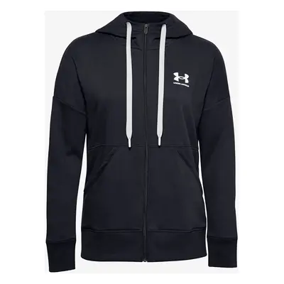 Mikina Under Armour Rival Fleece Fz Hoodie Black