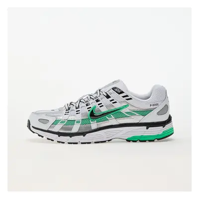 Tenisky Nike P-6000 White/ Black-Metallic Silver-Spring Green EUR