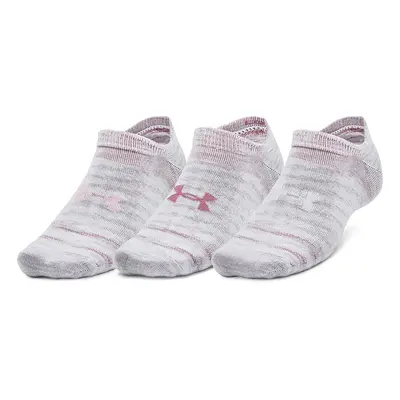 Ponožky Under Armour Essential No Show 3-Pack White