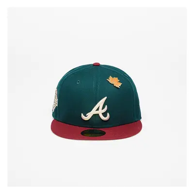 Kšiltovka New Era Mlb Ws Contrast 59Fifty Atlanta Braves New Olive/ Optic White