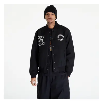 Bomber Carhartt WIP Work Varsity Bomber UNISEX Black