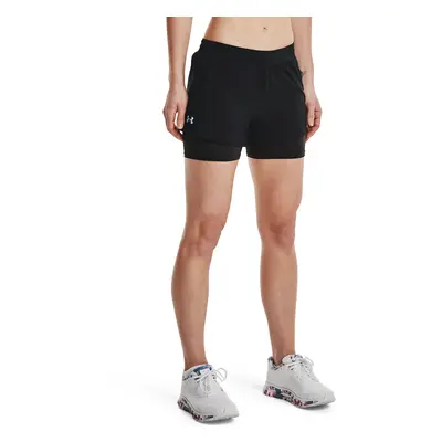 Šortky Under Armour Iso-Chill Run 2N1 Short Black