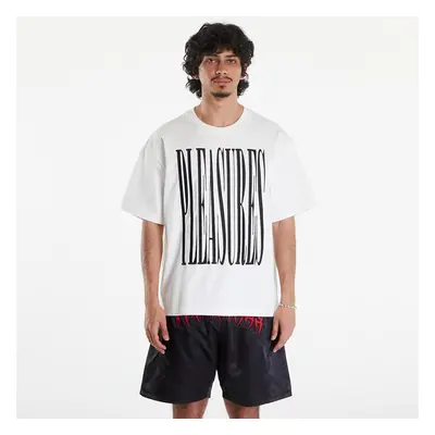 Tričko PLEASURES Stretch Heavyweight T-Shirt White