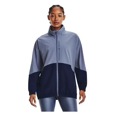 Bunda Under Armour Woven Fz Oversized Jacket Aurora Purple