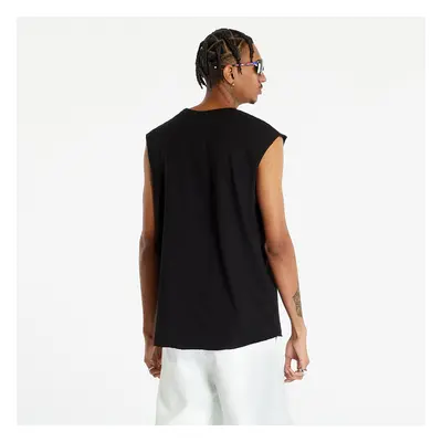 Tílko Urban Classics Open Edge Sleeveless Tee Black