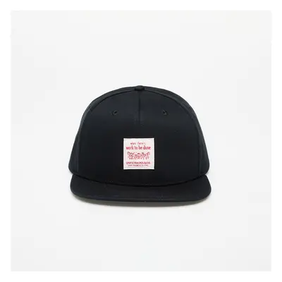 Kšiltovka Levi's® Workwear Snapback Cap Black