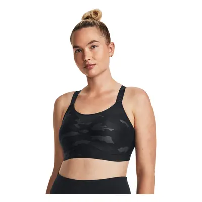 Podprsenka Under Armour Infinity High Print Bra Carbon Black