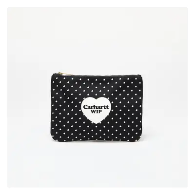 Peněženka Carhartt WIP Canvas Graphic Zip Wallet Heart Bandana Print/ Black