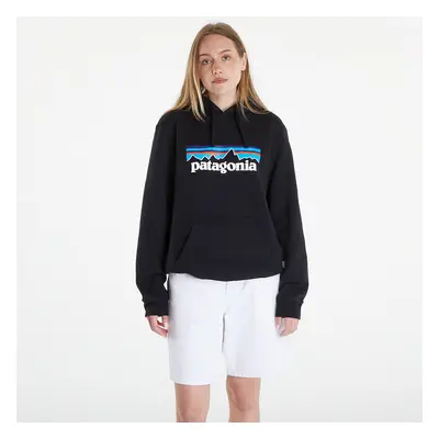 Mikina Patagonia P-6 Logo Uprisal Hoody UNISEX Black