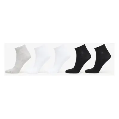 Ponožky Urban Classics No Show Socks 5-Pack Black/ White/ Grey