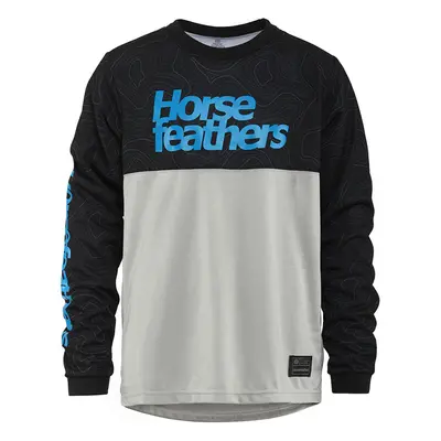 Tričko Horsefeathers Fury Ls Youth Bike T-Shirt Mineral Gray