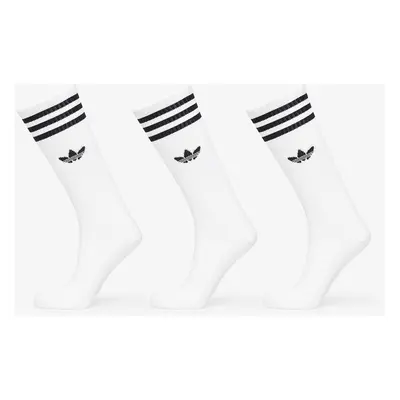 adidas High Solid Crew Sock 3-Pack White